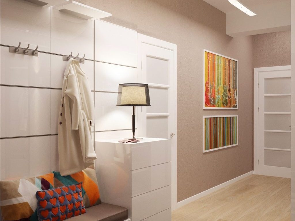 Прихожие для узких коридоров в квартире — дизайн, фото